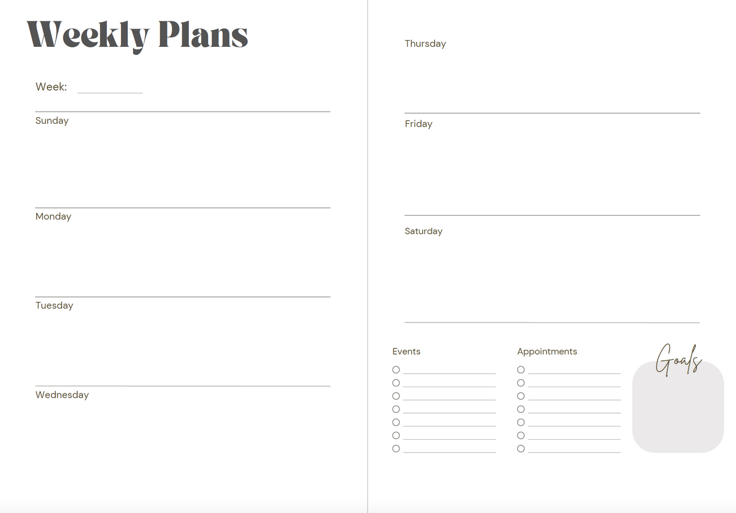 2025 Organized Chaos Fillable Planner - Hardcover