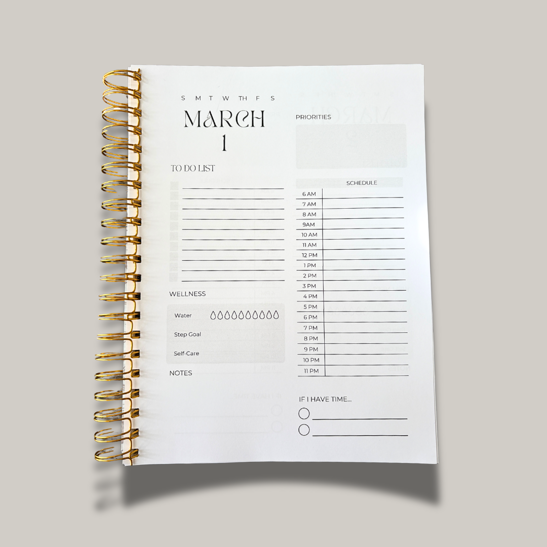 Organized Chaos Daily Planner - First Day of Spring