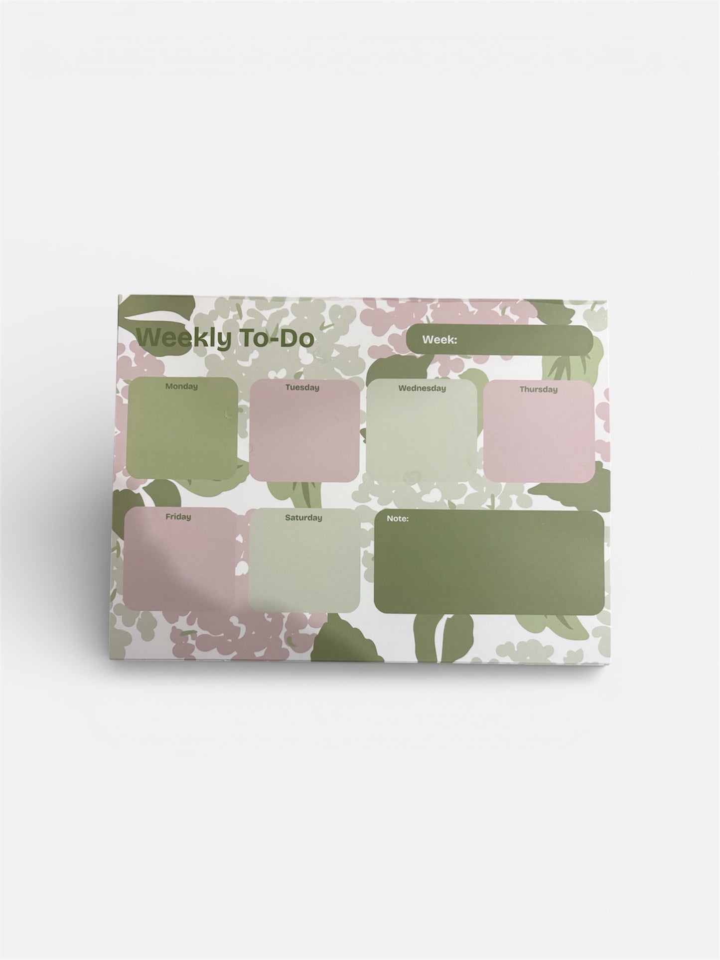 Weekly Notepad - For the love of flowers