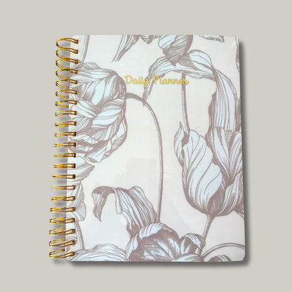 Organized Chaos Daily Planner - Soft Roses