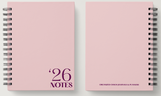 '26 Notebook in Pink
