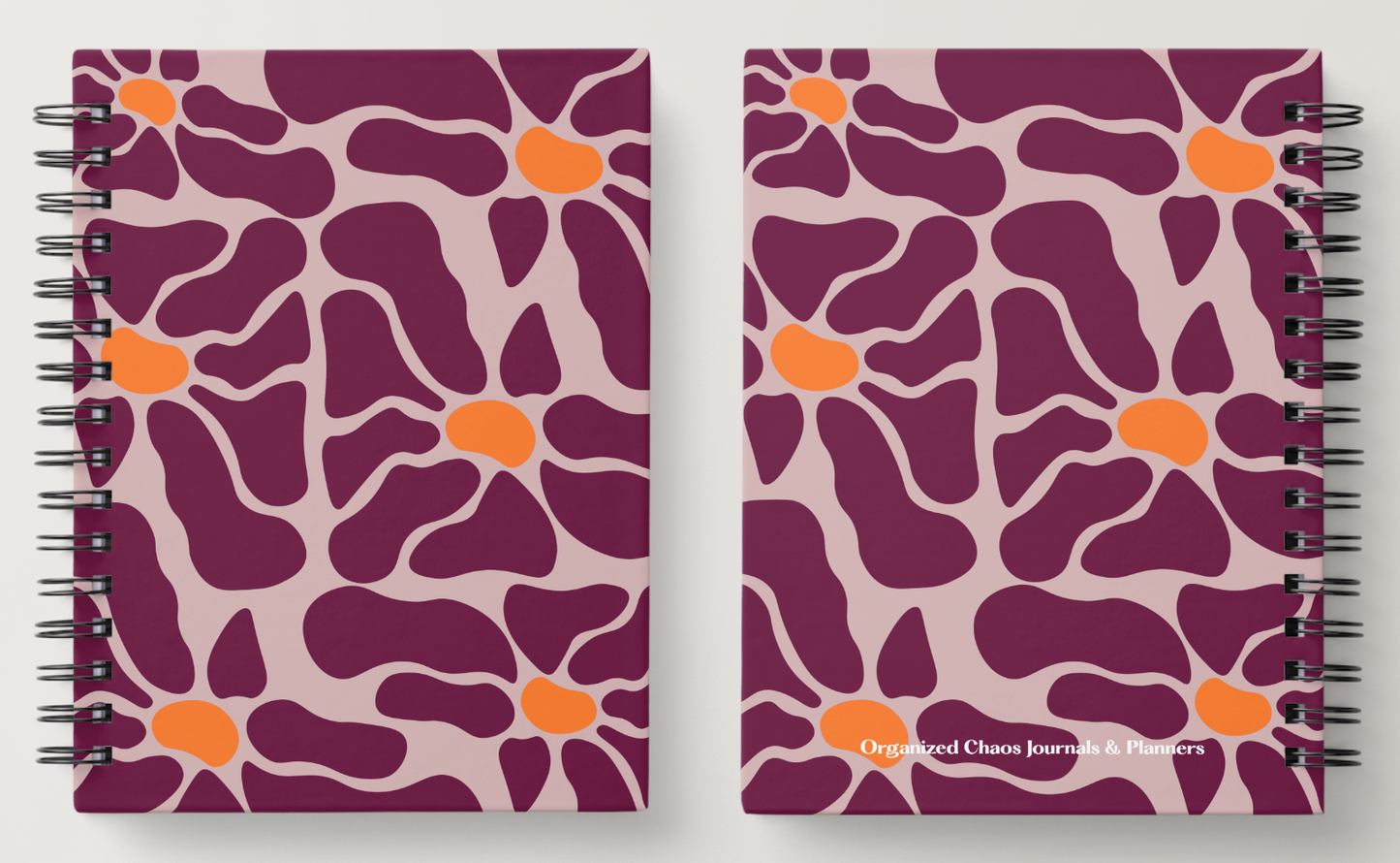 Moody Maroon Notebook