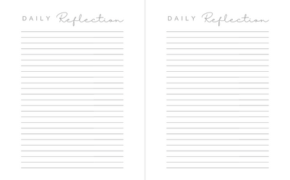 Grow in Silence - Hardcover Daily Journal in PINK