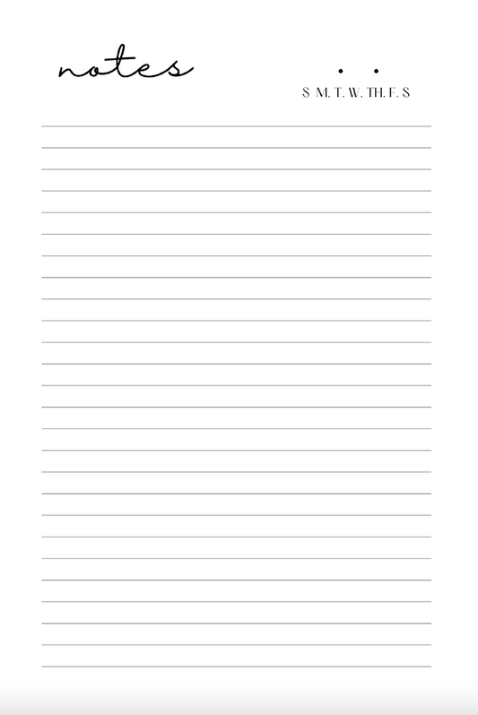 PINK Soft Notes - Notebook